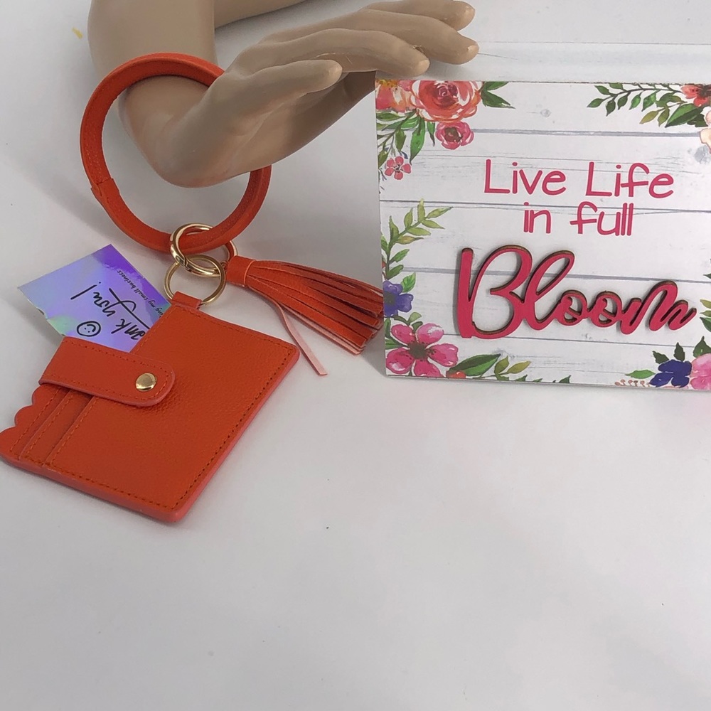 Bangle Bracelet Picture ID/Card Holder Keyring